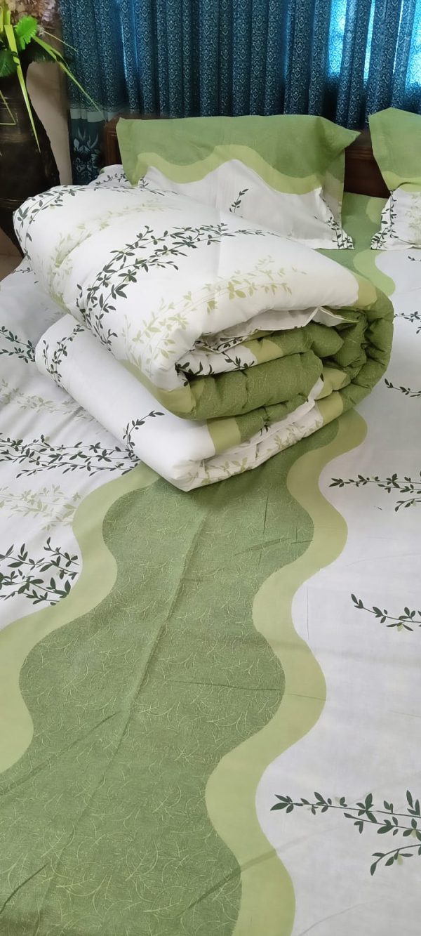 4 Pec Cotton Comforter Set Design-07 - Image 3